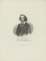 Laemmel, Moritz - Portrait of the composer Henry Hugo Pierson (1815-1873) 