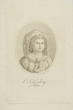 Wagner, Johann Jakob - Portrait of the author Christiane Sophie Ludwig, née Fritsche (1764-1815) 
