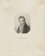 Bollinger, Friedrich Wilhelm - Portrait of the historical novelist and poet Sir Walter Scott (1771-1832)