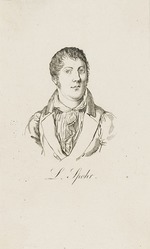 Anonymous - Portrait of the violinist and composer Louis Spohr (1784-1859)