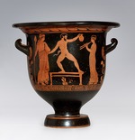 Sisyphus Painter - Satyr dancing (Apulian Krater)