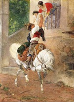 Briullov, Karl Pavlovich - Return of a Roman shepherd home