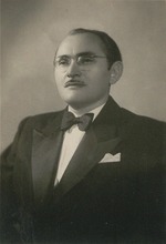 Anonymous - Portrait of the composer Jose de Lima Siqueira (1907-1985) 