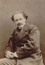 Petit, Pierre Lanith - Portrait of the composer Jules Massenet (1842-1912)