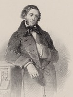 Guillet, V. - Portrait of the pianist and composer Felix Mendelssohn Bartholdy (1809-1847)