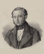 Simon, Frédéric Emile - Portrait of the violinist and composer Thomas Täglichsbeck (1799-1867) 