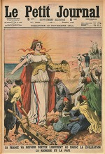 Anonymous - La mission civilisatrice (The Civilizing mission). Le Petit Journal, November 19, 1911