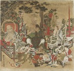 Kazunobu, Kano - The Sixteen Arhats (Juroku Rakan)