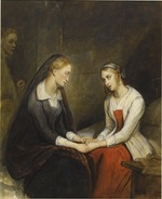 Scheffer, Ary - Effie and Jeanie Deans. After Walter Scott's The Heart of Mid-Lothian