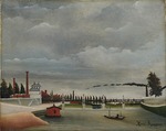 Rousseau, Henri Julien Félix - View of the Footbridge at Passy