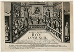 Anonymous - This Is the Good King Louis XIV. King giving a public audience