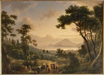 Dunouy, Alexandre-Hyacinthe - View of the coast of Posillipo (Kingdom of Naples)
