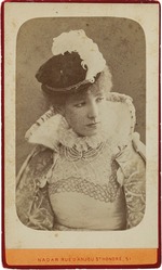 Nadar, Gaspard-Félix - Portrait of Sarah Bernhardt (1844-1923)