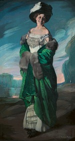 Zuloaga y Zabaleto, Ignacio - Portrait of Madeleine Picard