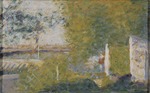 Seurat, Georges Pierre - The Bridge at Bineau 
