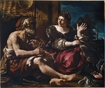 Guercino - Erminia and the Shepherd