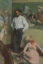 Degas, Edgar - Portrait of Henri Michel-Lévy (1844-1914)
