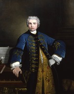 Nazari, Bartolomeo - Portrait of the singer Farinelli (Carlo Broschi) (1705-1782)