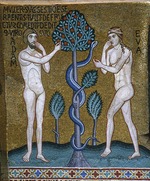 Byzantine Master - Adam und Eva. The Fall