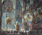 Migliara, Giovanni - The Coronation of Emperor Ferdinand I of Austria as King of Lombardy-Veneto in the Cathedral of Milan