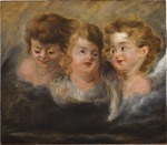 Rubens, Pieter Paul - Three angel heads in the clouds