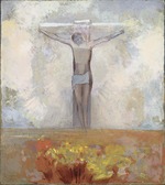 Redon, Odilon - Christ en croix