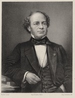 Lemoine, Auguste - Portrait of the composer Jacques Fromental Halévy (1799-1862)