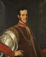 Philippot, Karl Ludwig - Portrait of Prince Johann Adolf II of Schwarzenberg (1799-1888)