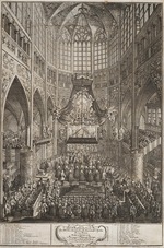 Dietzler, Jan Josef Karel - The Coronation of Maria Theresa at Prague Castle