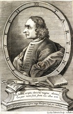 Calcinotto, Carlo - Portrait of the violinist and composer Giuseppe Tartini (1692-1770)  