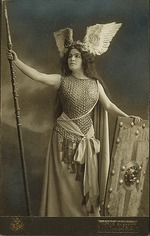 Angerer, Victor - Madame Charles Cahier as Brünhilde in Die Walküre (The Valkyrie)