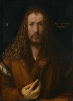 Dürer, Albrecht - Self-Portrait in a Fur Skirt