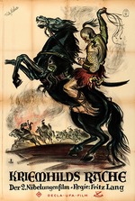 Weber, Fritz - Movie poster Die Nibelungen: Kriemhild's Revenge by Fritz Lang