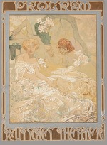 Mucha, Alfons Marie - Deutsches Schauspielhaus. Theatre programme