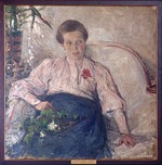 Feshin (Fechin), Nicolai Ivanovich - Portrait of M.T. Teplova