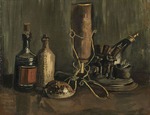 Gogh, Vincent, van - Still life with Bottles and Shell