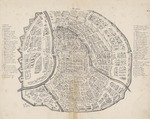 Meierberg (Meyerberg), Augustin, von - Map of Moscow. From: Augustin von Meyerberg and his travel  to Russia