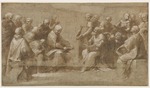 Raphael (Raffaello Sanzio da Urbino) - Study for The Disputation of the Holy Sacrament