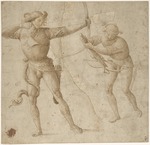 Perugino - An Archer and an Arbalist