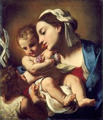 Sirani, Elisabetta - Madonna and Child with the Infant Saint John