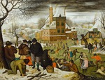 Brueghel, Pieter, the Younger - The Four Seasons: Winter