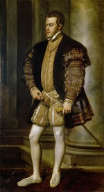 Titian - Portrait of Philip II (1527-1598), King of Spain and Portugal