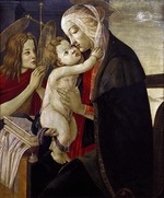 Botticelli, Sandro, (Workshop) - Madonna and Child with the Infant Saint John