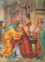 Luini, Bernardino - Meeting of Saints Joachim and Anne at the Golden Gate