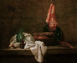 Chardin, Jean-Baptiste Siméon - Still Life with Celery Root