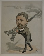 Vaché, Amand - Gustave Eiffel (From: Les Hommes du siècle)