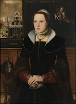 Pourbus, Pieter - Portrait of Jacquemyne Buuck