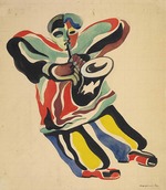 Rodchenko, Alexander Mikhailovich - The jazz player