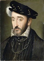 Clouet, François, (School) - Portrait of King Henry II of France (1519-1559)