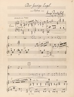 Prokofiev, Sergei Sergeyevich - The score of the opera The Fiery Angel by Sergei Prokofiev 